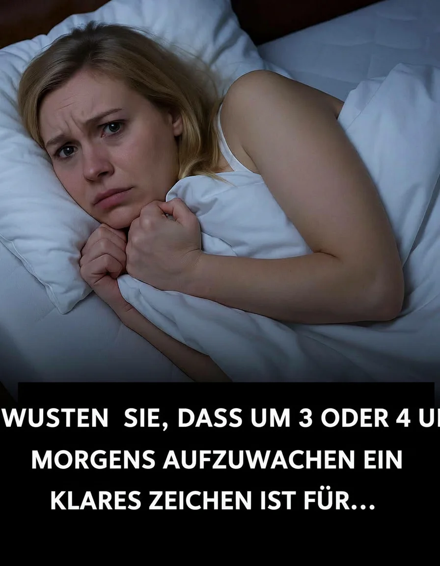 Wachst du jede Nacht mitten in der Nacht auf? Entdecke, was diese Gewohnheit verrät!